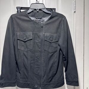 Allsaints black leather jacket